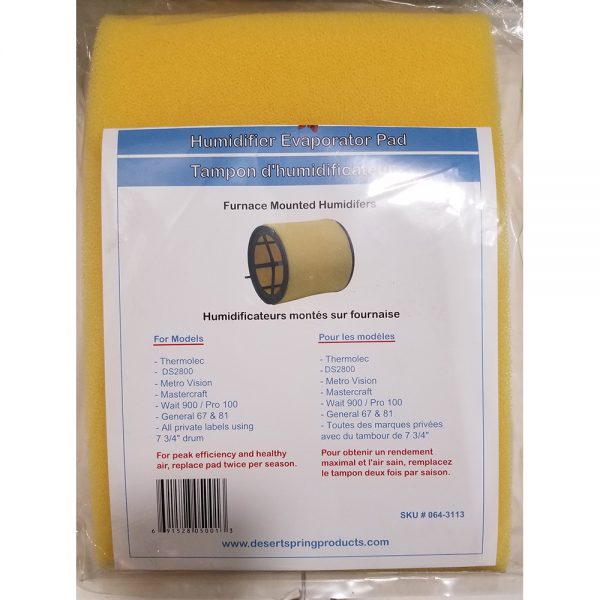 EP034 Replacement Evaporator Pad for 4D, 200D, 400D, 600D, and 800D Hamilton Home Products