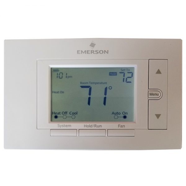 1f85u 22pr 7 Day 5 1 Or Non Programmable Digital 2 Stage Heat Cool Thermostat
